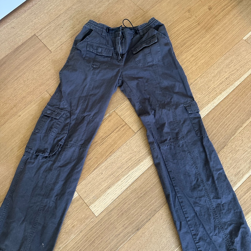 Women’s Dark Grey Cargo Pants